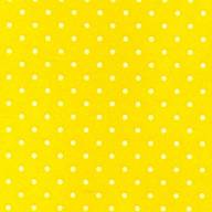 Набор Фетр с точками (в горошек), 1,0мм -  10 листов - Набор Фетр с точками (в горошек) - желтый в белый горошек