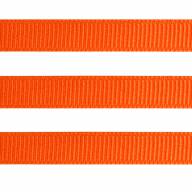 Лента репсовая, 10 мм - репсовая лента, ширина 10 мм, оранжевая