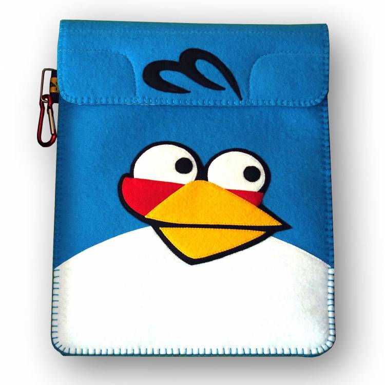 Angry Birds - синий птах - чехол для планшета iPad