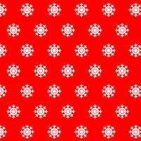 Печать "Новогодние фоны - Снежинки на красном-3"