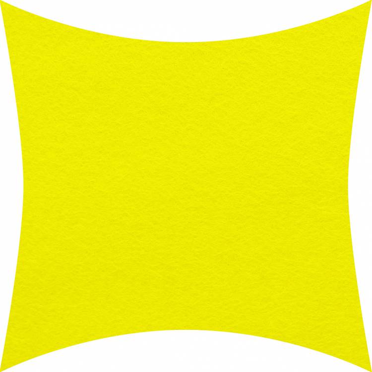Фетр полушерстяной 1,2 мм, цвет желтый
