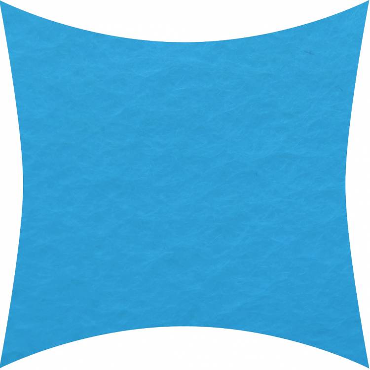 Фетр полушерстяной 1,2 мм, цвет голубой