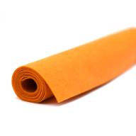 Фетр жесткий полиэстеровый 1,0 мм, оранжевый - Полиэстеровый жесткий фетр толщиной 1.0 мм оранжевого цвета - в рулончиках от 30 см