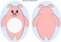 Печать на фетре "Рамочки - искалочки, Животные - 2"
