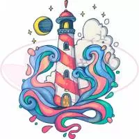 Шаблон для броши, жесткий фетр 1.2 мм, рис. 105