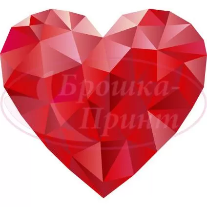Шаблон для броши, жесткий фетр 1.2 мм, рис. 128