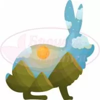 Шаблон для броши, жесткий фетр 1.2 мм, рис. 44