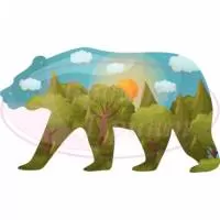 Шаблон для броши, жесткий фетр 1.2 мм, рис. 46