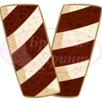 Шаблон для броши, фетр, рис. 369 (Буквы-Сладости-V-Lat)