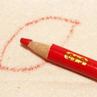 Мел-карандаш - мел-карандаш красный