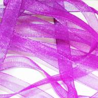 Лента из органзы, 6 мм - Лента из органзы, 6 мм фиолетовый цвет
