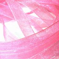 Лента из органзы, 6 мм - Лента из органзы, 6 мм цвет розовый