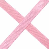 Лента атласная, 6 мм - атласная лента, ширина 6 мм, розовая