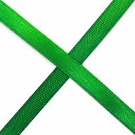 Лента атласная, 6 мм - атласная лента, ширина 6 мм, темно-зеленая