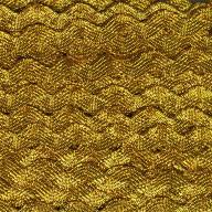 Тесьма Вьюнчик люрекс, 5 мм - тесьма вьюнчик золотая