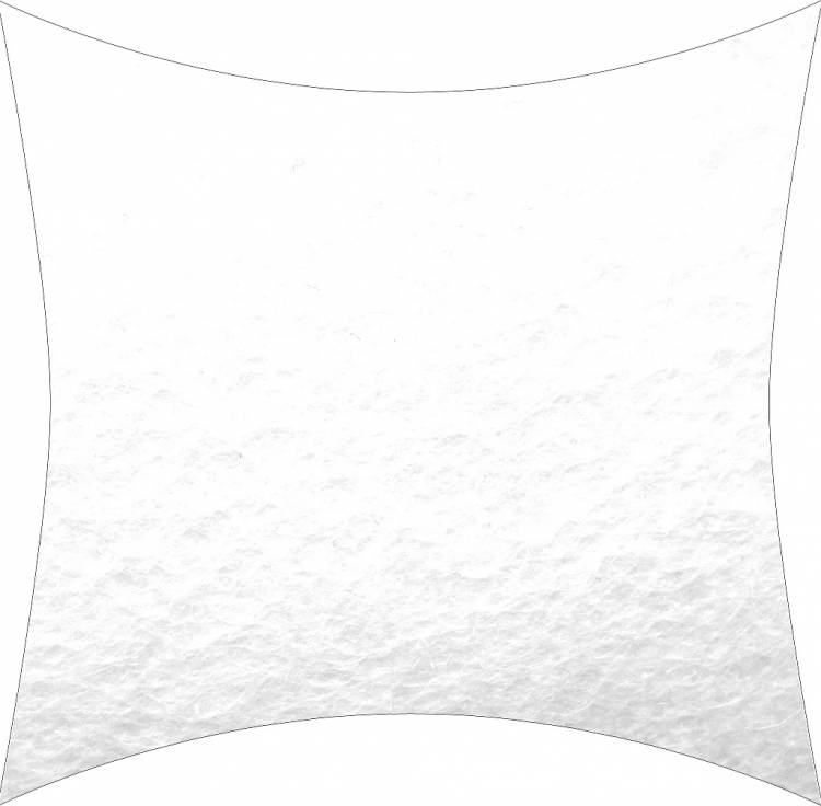 Фетр полушерстяной 1,2 мм, цвет белый