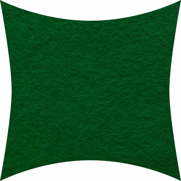 Фетр полушерстяной 1,2 мм, цвет тёмно-зелёный