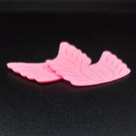 &quot;Нашивки - 10 (Крылья розовые)&quot; Печать на розовом фетре 2.0 мм - "Нашивки - 10 (Крылья розовые)" Печать на розовом фетре 2.0 мм