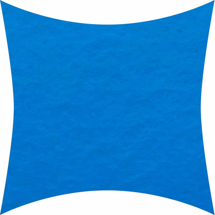 Фетр полушерстяной 1,2 мм, цвет бирюзово-синий